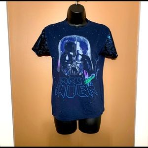 Star Wars darth vader juniors shirt, size sm
